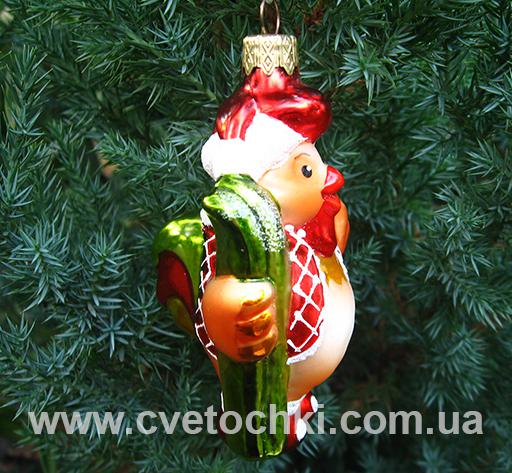Петух с лыжами