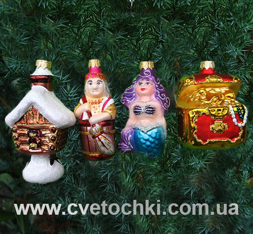 Избушка на курьих ножках, Баба Яга, Русалочка и Сундук-1