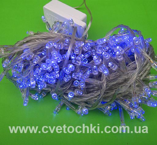 Гирлянда 300 LED синяя