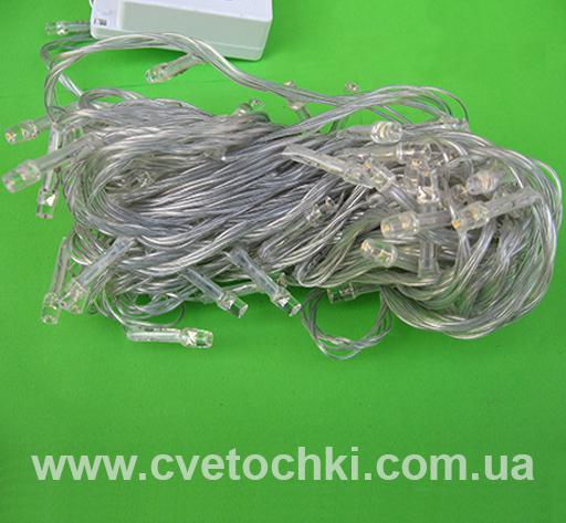 Гирлянда 100 LED жёлтая