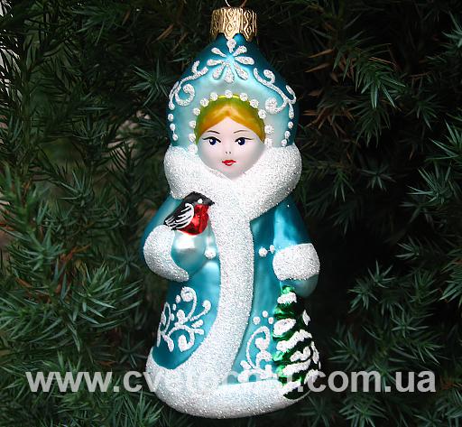 Снегурочка с птичкой