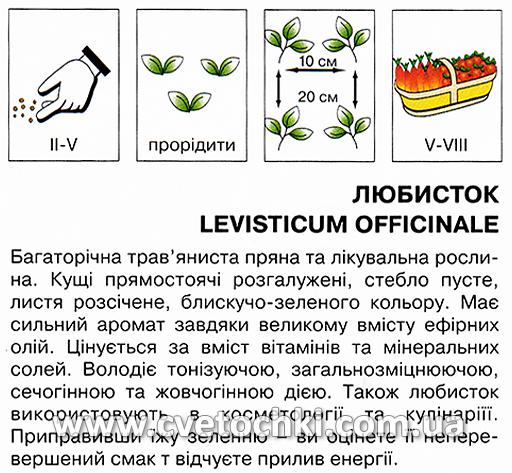 Любисток (0,1 г), ТМ «Коуел»