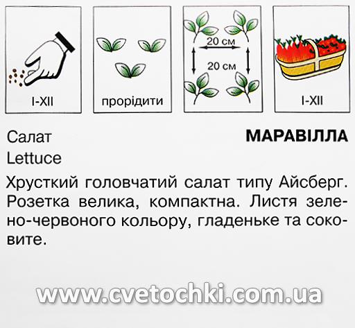 Салат «Маравілла» (1 г), ТМ «Коуел»