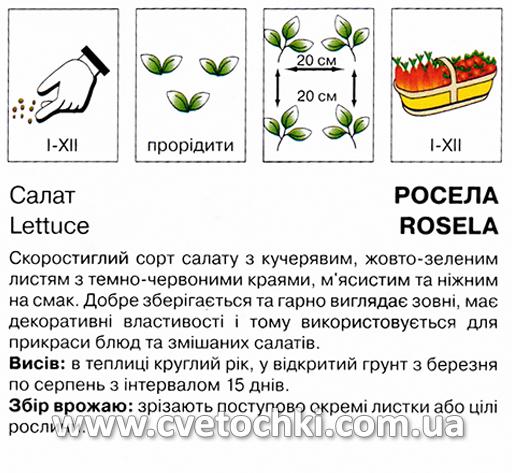 Салат «Росела» (1 г), ТМ «Коуел»