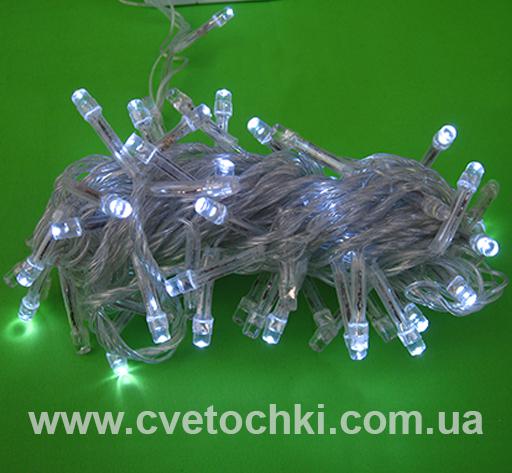 Гірлянда 100 LED біла