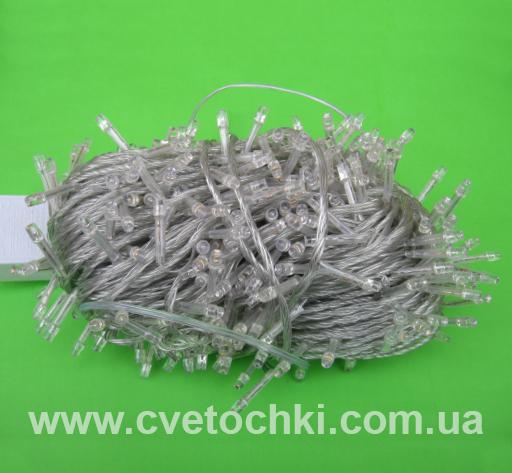 Гірлянда 500 LED мульті (прозорий дріт)